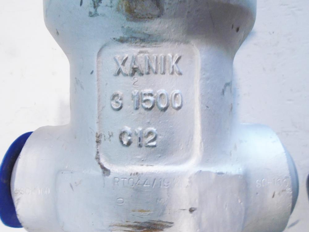 Xanik 3" Butt-Weld 1500# C12 Gate Valve, Figure# 3"-6P15B-C12-5-F-H